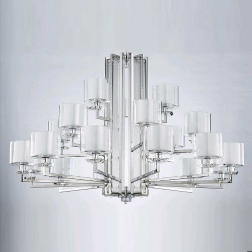 Подвесная люстра Newport 4400 4412+6+3/C chrome Подвесная люстра Newport 4400 4412+6+3/C chrome