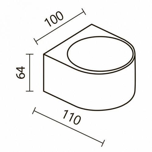 Архитектурная подсветка Maytoni Blow O435WL-L5GF3K