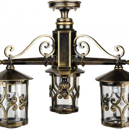 Потолочный светильник уличный Oasis Light FRANKFURT f15870A/3 Gb