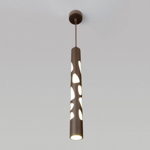 Подвесной светильник Eurosvet DLR037 12W 4200K DLR037 12W 4200K кофейный Подвесной светильник Eurosvet DLR037 12W 4200K DLR037 12W 4200K кофейный