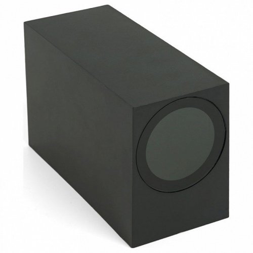 Светильник садово-парковый Feron.ONE DH051-P,на стену, 2*GU10 220-240V, черный пластик 51546