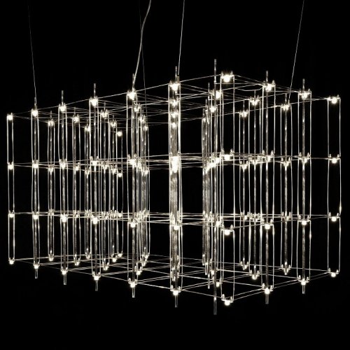 Подвесная люстра O-LUCE Cosmic Glass ячейка 20*20 см 11787611-2 Подвесная люстра O-LUCE Cosmic Glass ячейка 20*20 см 11787611-2