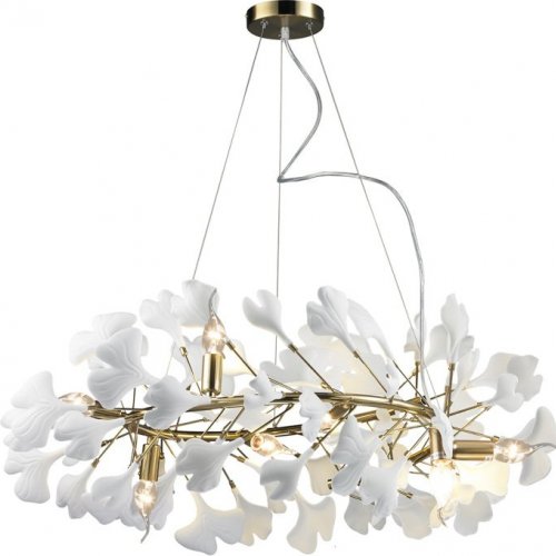 Подвесная люстра 10881 10881P/R800 gold/white Подвесная люстра 10881 10881P/R800 gold/white