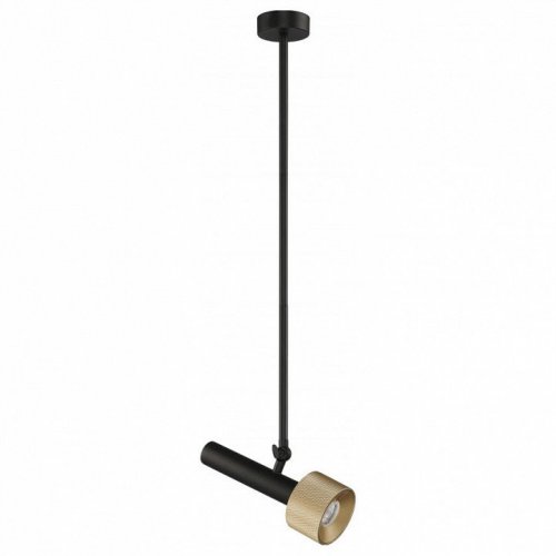 Подвесной светильник iLedex Delta 2361-1 BK+BR Подвесной светильник iLedex Delta 2361-1 BK+BR