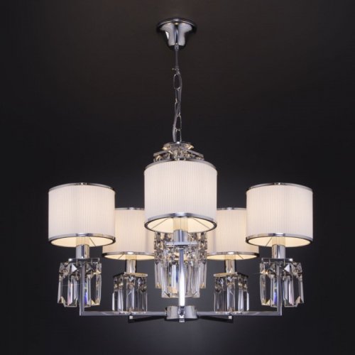 Подвесная люстра Eurosvet Zaffiro 10099/5 хром Подвесная люстра Eurosvet Zaffiro 10099/5 хром