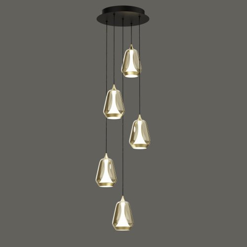 Подвесной светильник DeLight Collection MD24001011 MD24001011-5A brass/champagne