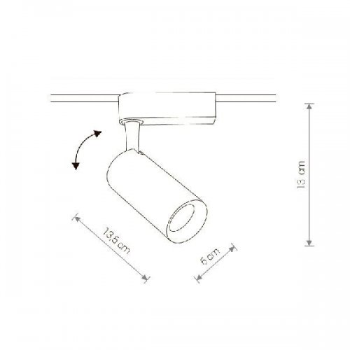 Трековый светодиодный светильник Nowodvorski Profile Iris 9007 Трековый светодиодный светильник Nowodvorski Profile Iris 9007