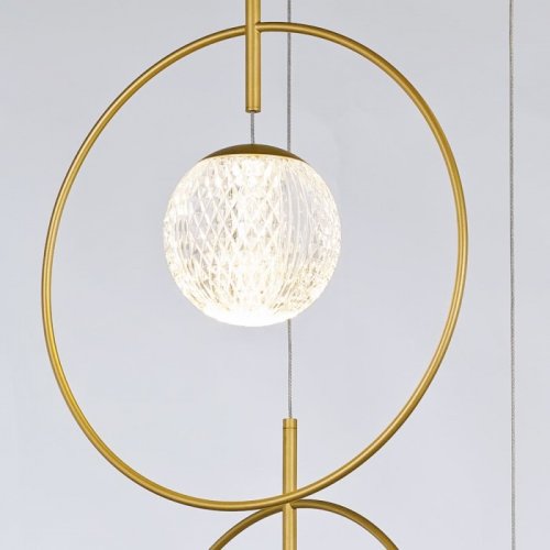 Подвесной светильник DeLight Collection Elliot Diamante MD21001043-5A gold