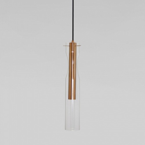 Подвесной светильник Eurosvet Swan 50253/1 LED латунь