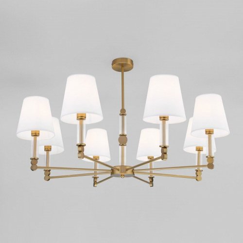 Потолочная люстра Eurosvet Conso 60145/8 латунь Потолочная люстра Eurosvet Conso 60145/8 латунь