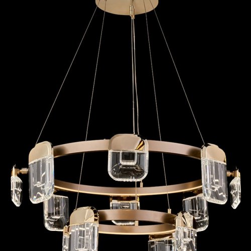 Подвесная люстра Natali LE7771/8+4 Gold