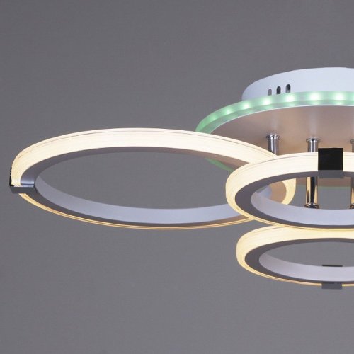 Потолочная люстра Reluce 06319-3.3-04 WH+CR (RGB)