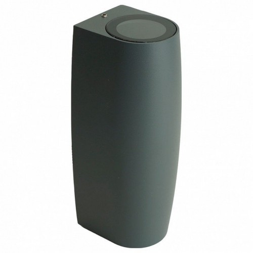 Светильник садово-парковый Feron DH025,на стену, 2*GU10 MR11, 230V, серый Светильник садово-парковый Feron DH025,на стену, 2*GU10 MR11, 230V, серый