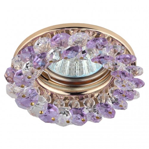 Встраиваемый светильник ЭРА Декор DK16 GD/WH/PU Встраиваемый светильник ЭРА Декор DK16 GD/WH/PU