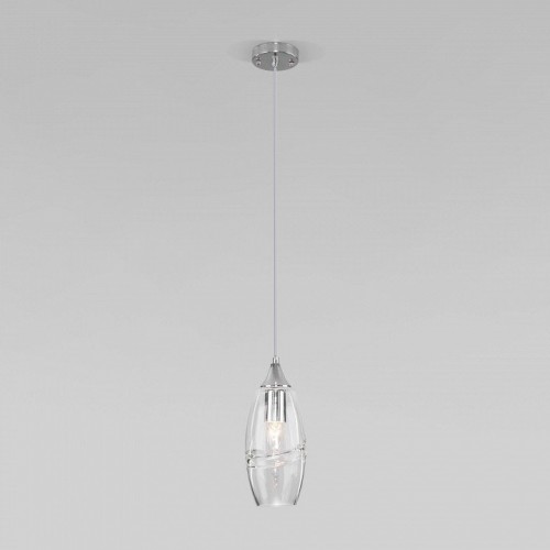 Подвесной светильник Eurosvet Lotus 50222/1 прозрачный