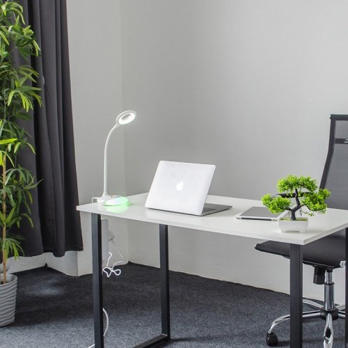 Настольная лампа (UL-00001496) Uniel TLD-535 White/LED/250Lm/5500K/Dimmer Настольная лампа (UL-00001496) Uniel TLD-535 White/LED/250Lm/5500K/Dimmer