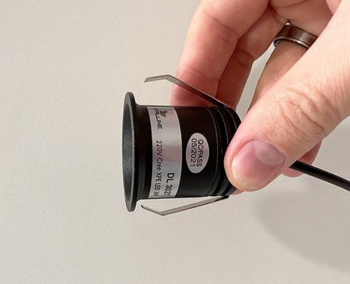 Встраиваемый светильник Italline DL 3027 black