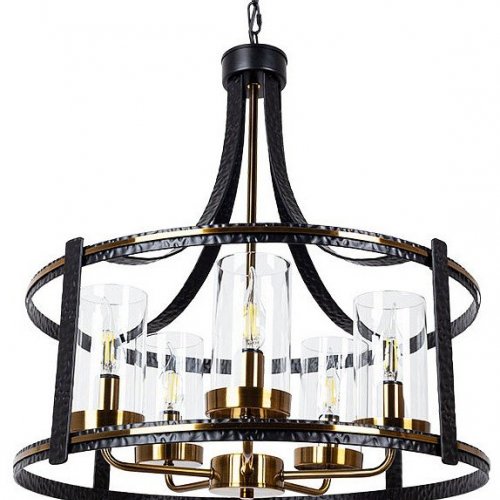 Подвесная люстра Arte Lamp Avior A7011SP-5BK