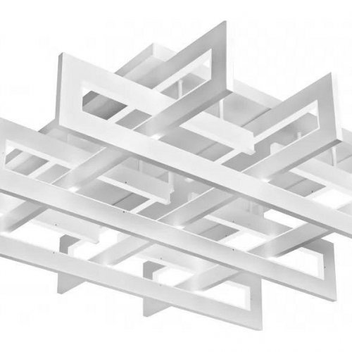 Потолочная люстра iLedex Stalker 9082-800*800-X 192W WH Потолочная люстра iLedex Stalker 9082-800*800-X 192W WH