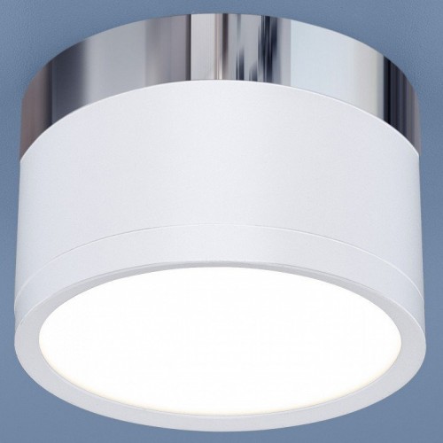 Потолочный светодиодный светильник Elektrostandard DLR029 10W 4200K белый матовый/хром 4690389122002 Потолочный светодиодный светильник Elektrostandard DLR029 10W 4200K белый матовый/хром 4690389122002