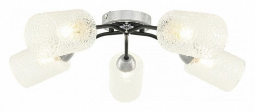 Потолочная люстра Arte Milano Napoli-326207 326207/5 CR.BK Потолочная люстра Arte Milano Napoli-326207 326207/5 CR.BK