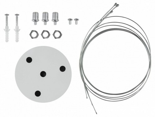 Подвесной светодиодный светильник Geometria ЭРА Ring SPO-133-W-40K-045 45Вт 4000К белый Б0050562