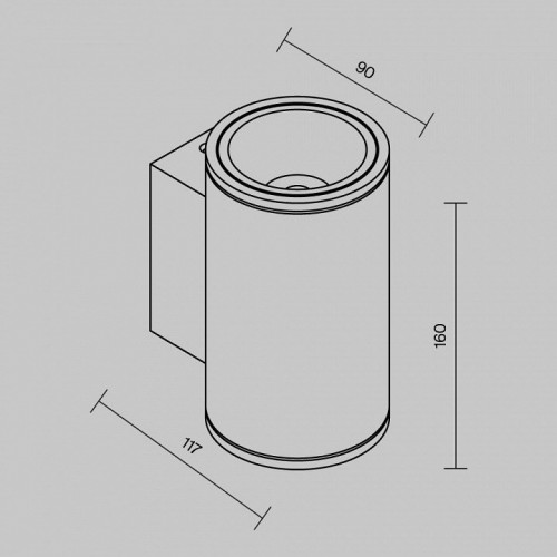 Архитектурная подсветка Maytoni Shim O303WL-L10W3K
