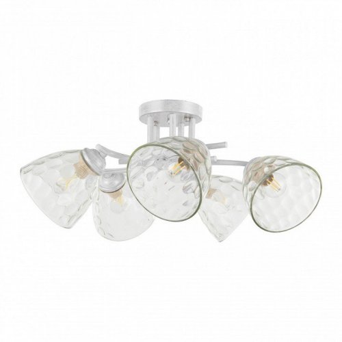 Потолочная люстра Arte Milano Napoli-6820 338756/5 WT+SL Потолочная люстра Arte Milano Napoli-6820 338756/5 WT+SL