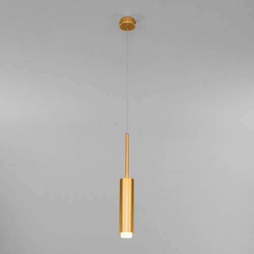 Подвесной светильник Eurosvet Dante 50203/1 LED матовое золото