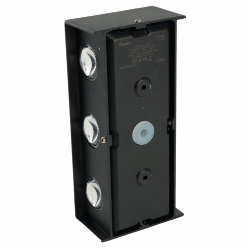 Светильник уличный светодиодный Feron DH902, 12W, 950Lm, 3000K, черный Светильник уличный светодиодный Feron DH902, 12W, 950Lm, 3000K, черный