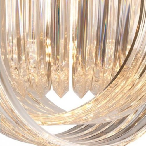 Подвесная люстра Murano Glass KR0116P-6 black Подвесная люстра Murano Glass KR0116P-6 black