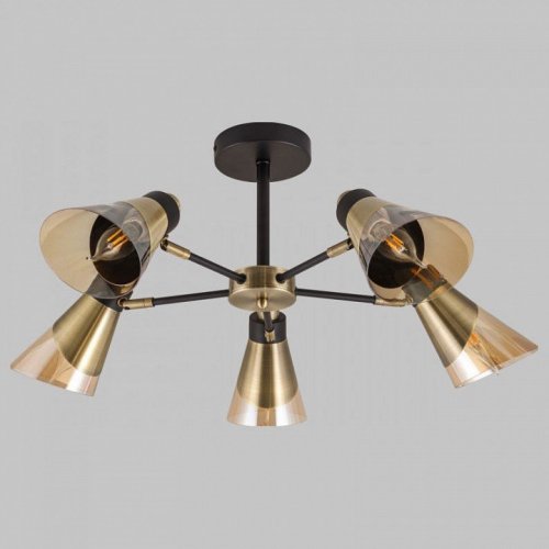 Потолочная люстра Imex MD.51902-5-S-BK+AB