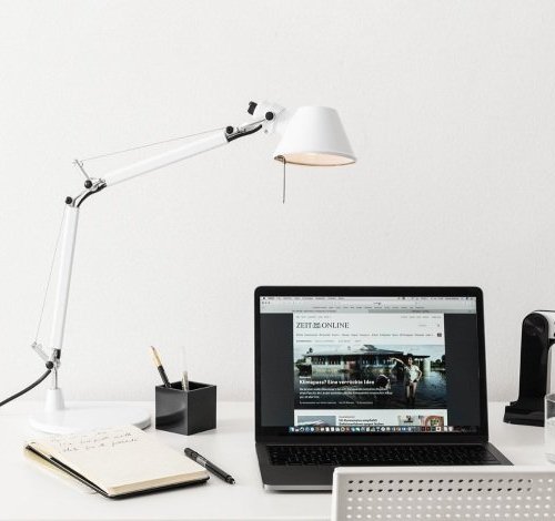 Офисная настольная лампа Tolomeo micro 0011820A