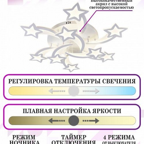 Потолочная люстра Natali Kovaltseva Led Lamps LED LAMPS 81225