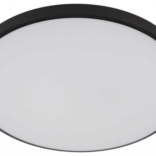 Светильник потолочный светодиодный ЭРА Классик без ДУ SPB-6 Slim Base BK 24W-5K 5000К Б0069771