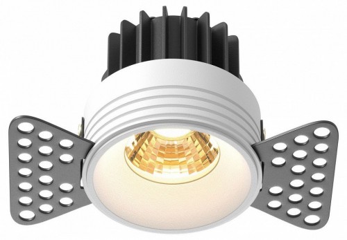 Точечный светильник Maytoni Round DL058-7W2.7K-TRS-W Точечный светильник Maytoni Round DL058-7W2.7K-TRS-W