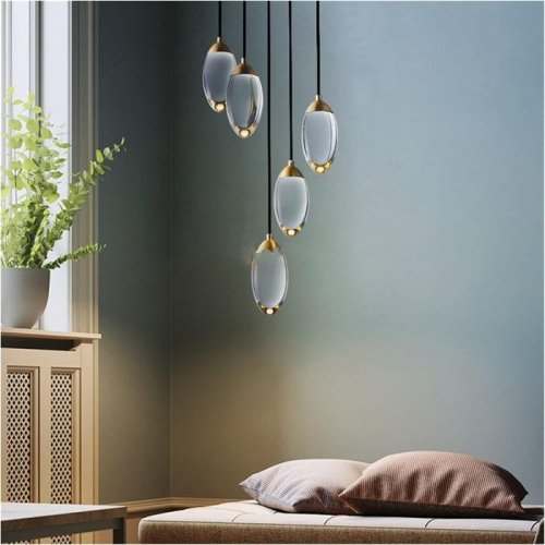 Подвесной светильник DeLight Collection Celestial MT8848-5H brass Подвесной светильник DeLight Collection Celestial MT8848-5H brass