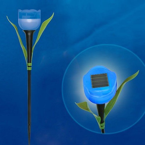 Светильник на солнечных батареях (UL-00004279) Uniel Promo USL-C-454/PT305 Blue Tulip Светильник на солнечных батареях (UL-00004279) Uniel Promo USL-C-454/PT305 Blue Tulip