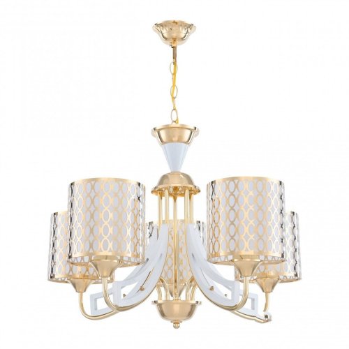 Подвесная люстра Florentia-3387 303387/5 Wh/Gd