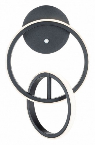 Настенный светодиодный светильник Escada Relation 10230/SG LED Black Настенный светодиодный светильник Escada Relation 10230/SG LED Black