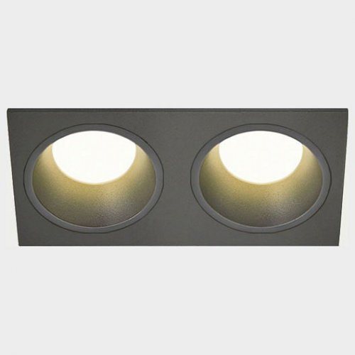 Точечный светильник  IT08-8013 black 3000K 2 шт + IT08-8015 black
