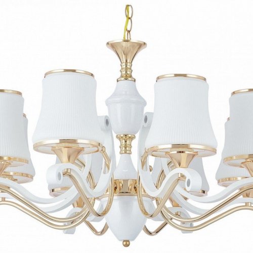 Подвесная люстра Florentia-3987 303987/8 Wh/Gd Подвесная люстра Florentia-3987 303987/8 Wh/Gd