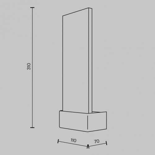 Настенный светильник Maytoni Ornate MOD318WL-L3BS3K
