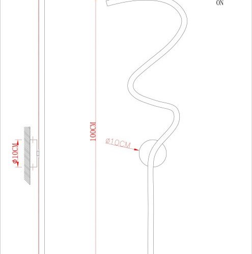 Настенный светильник Arte Lamp Noemi A2099AP-24GO