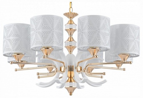 Подвесная люстра Arte Milano Florentia-2097 302097/8 Wh/Gd Подвесная люстра Arte Milano Florentia-2097 302097/8 Wh/Gd