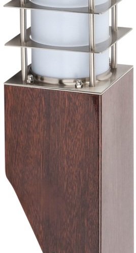 Настенный светильник уличный Oasis Light INOX WOOD 67503 wood