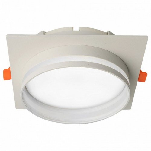 Светильник встраиваемый Feron DL703 LUNA потолочный GX70 белый квадрат 51099 Светильник встраиваемый Feron DL703 LUNA потолочный GX70 белый квадрат 51099