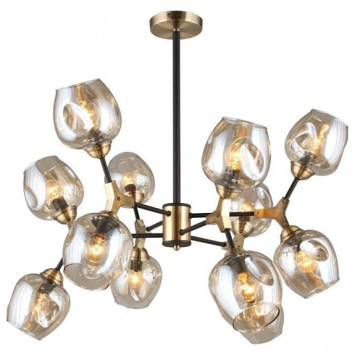 Потолочная люстра Omnilux Pozzallo OML-93407-12 Потолочная люстра Omnilux Pozzallo OML-93407-12