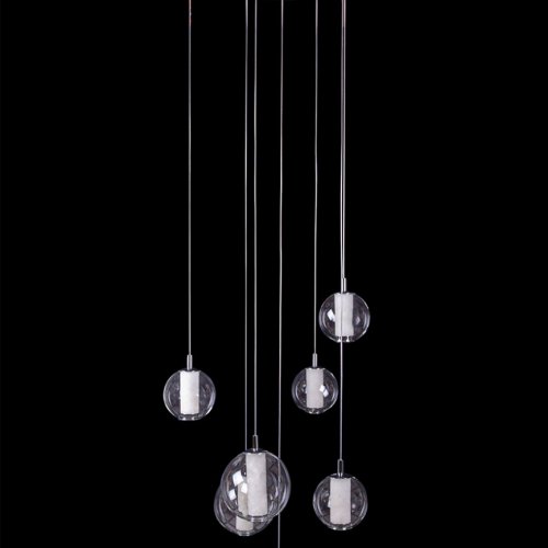 Подвесная люстра Aurore LE7703/7 Chrome