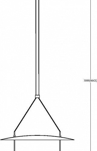 Подвесной светильник Maytoni Ambience MOD280PL-L30B3K